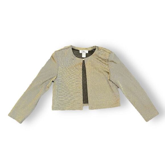 Patra Sweaters - Vintage Patra Gold Ladies Cardigan/Shrug